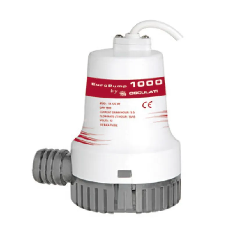 Pompa di sentina Osculati Europump II 1000 12 V