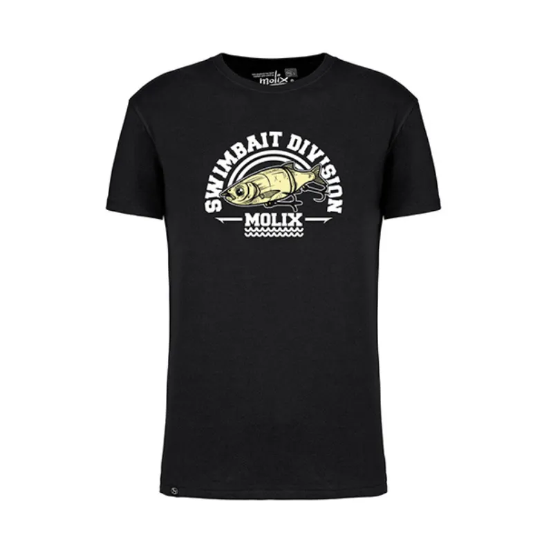 T-Shirt Molix Swimbait Division Nero