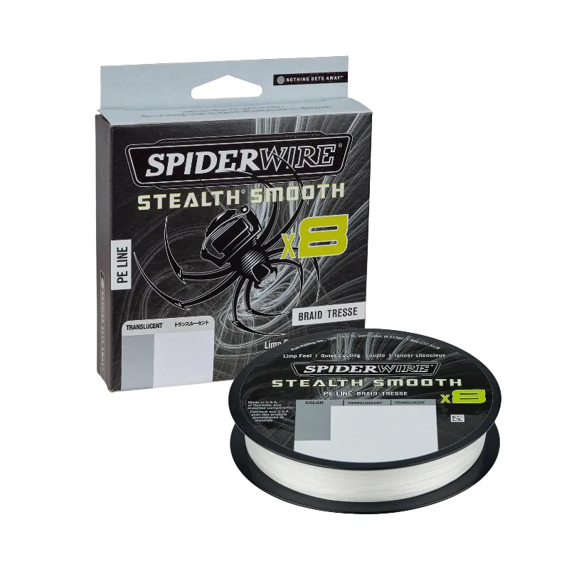 Trecciato Spiderwire Stealth Smooth x8 300 mt Translucent