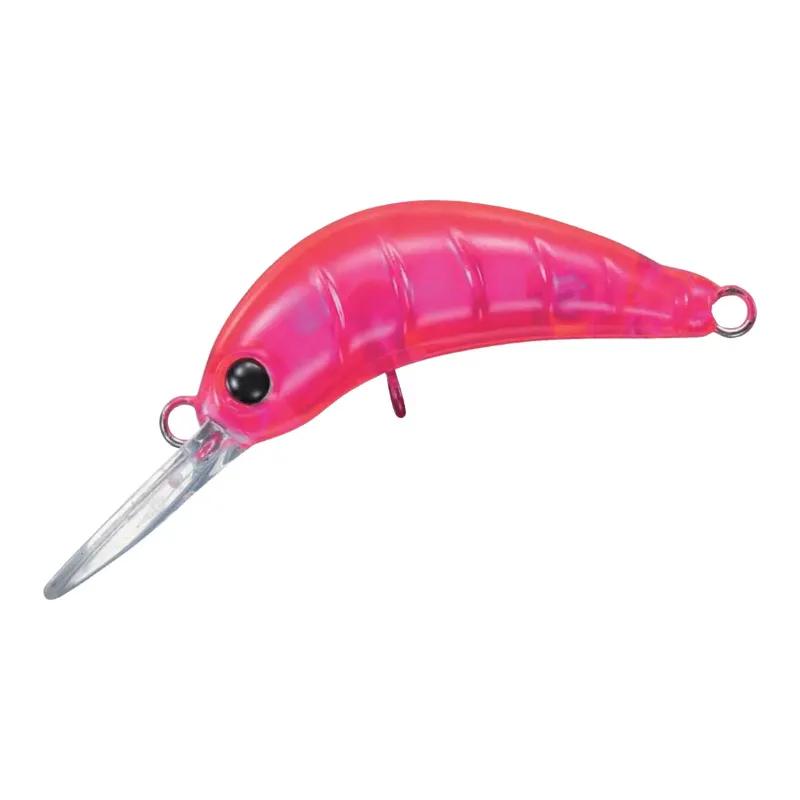 Artificiale Crankbait Daiwa Masu No Imomushi 3 cm 1.9 gr Clear Pink