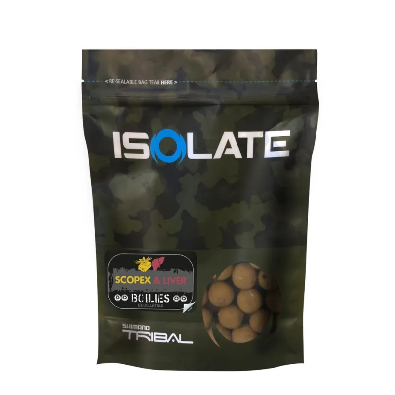 Boilies Shimano Isolate Scopex Liver 1 kg