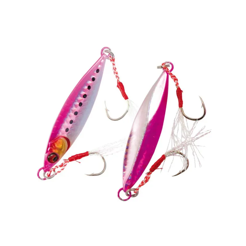 Artificiale Metal Jig Nomura Splinter Jig 6.5 cm 20 gr Pink Black