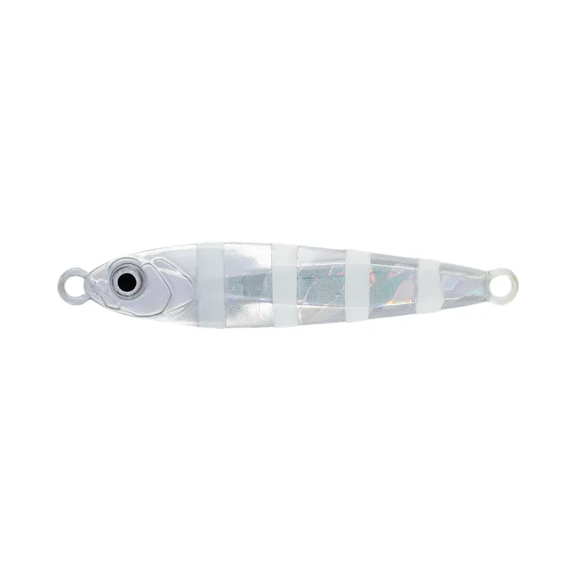 Artificiale Metal Jig Rapture Asami Slinkerra SF 6.85 cm 40 gr Zebra Glow