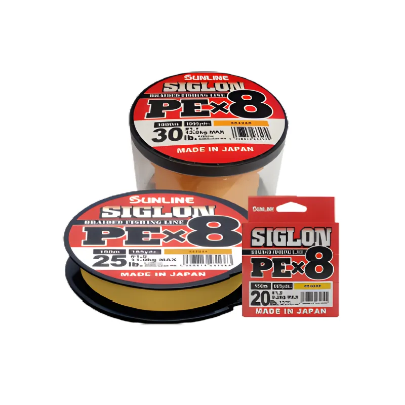 Trecciato Sunline Siglon PE 8X 300 mt Orange