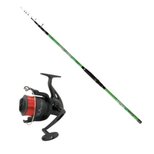 Combo Bolentino Fishing Ferrari Treasure 2.50 mt 60-100 gr + Vigor Silk 70 cfilo