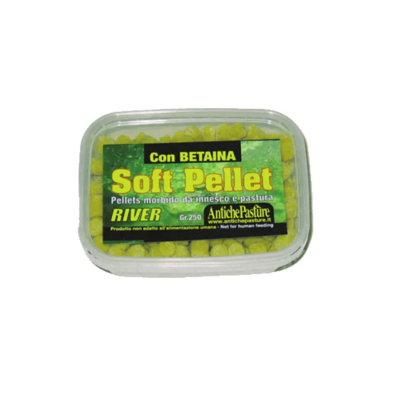 Pellets Antiche Pasture Soft Pellet con Betaina 8 mm 220 gr Fragola