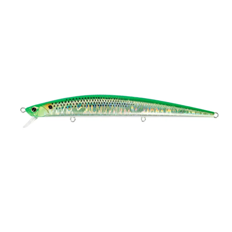 Artificiale Jerkbait Duo Tide Minnow Slim Flyer 14 cm 21 gr Inakko Lime