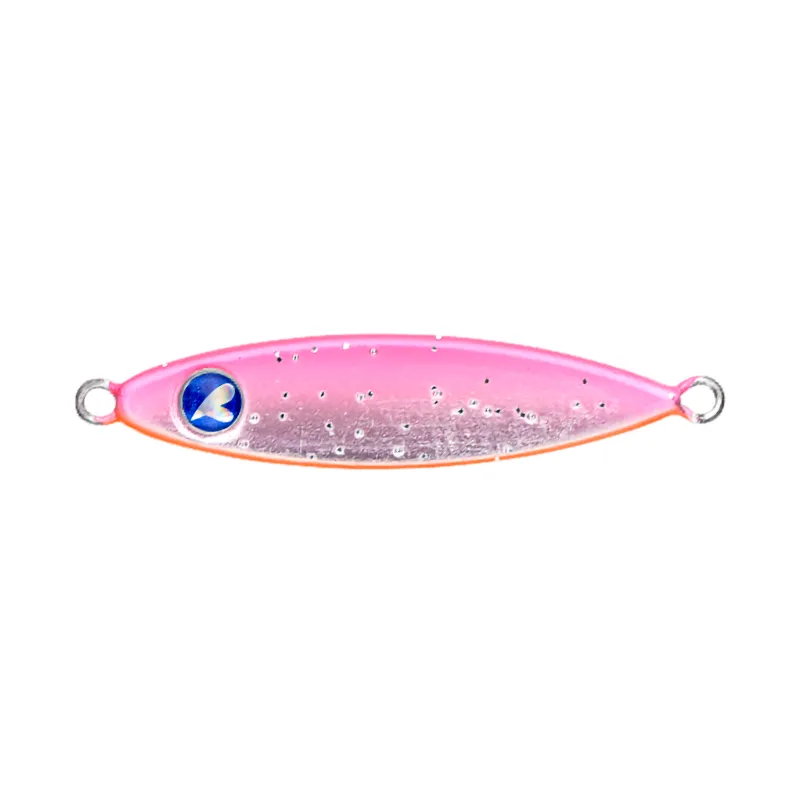Artificiale Metal Jig BlueBlue Searide Mini 3.4 cm 6 gr Cherry Orange