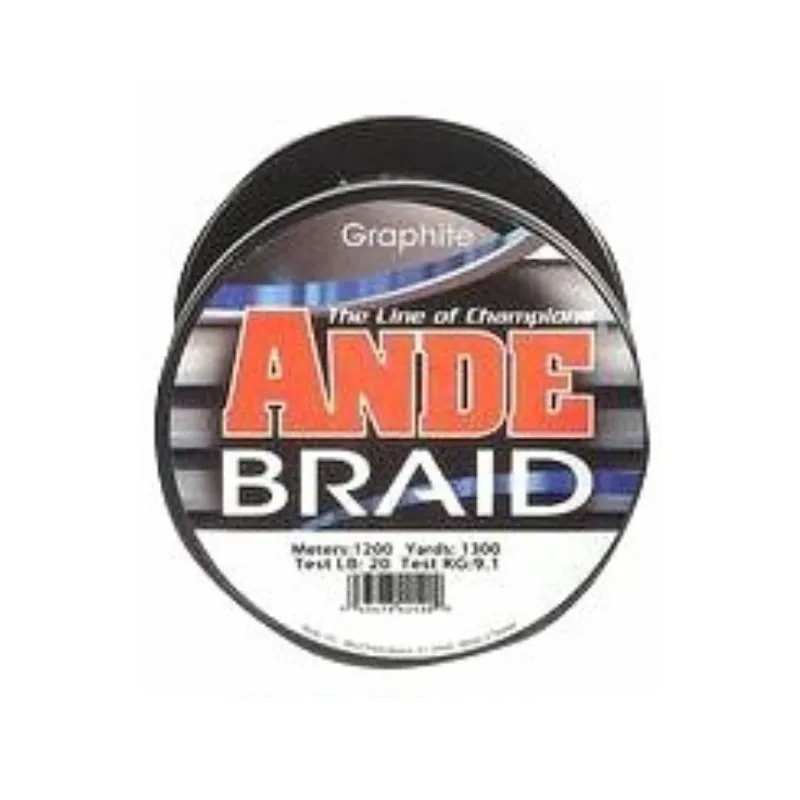 Monofilo Braid Ande 600 mt Nero