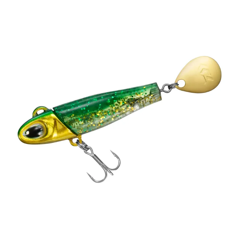 Artificiale Metal Lure Daiwa MG Little Spin 4 cm 5 gr Green Gold