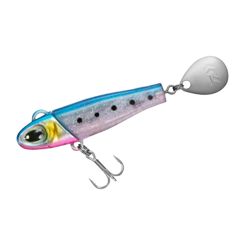 Artificiale Metal Lure Daiwa MG Little Spin 4.5 cm 7 gr BluePin Glow