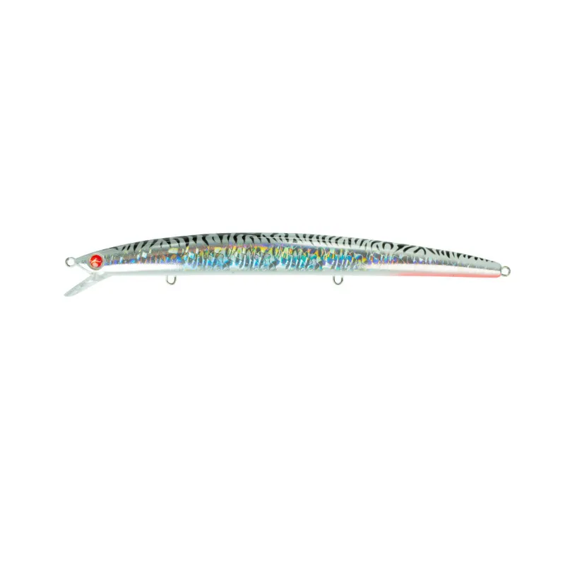 Artificiale Jerkbait Seaspin Mommotti 180 FK White Mackerel